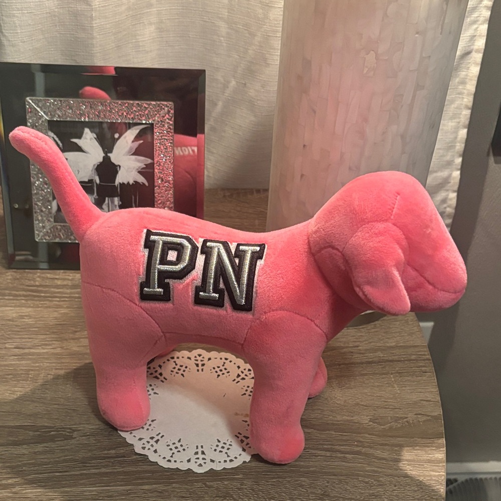 Pink Plush Dog by Victoria’s Secret PINK